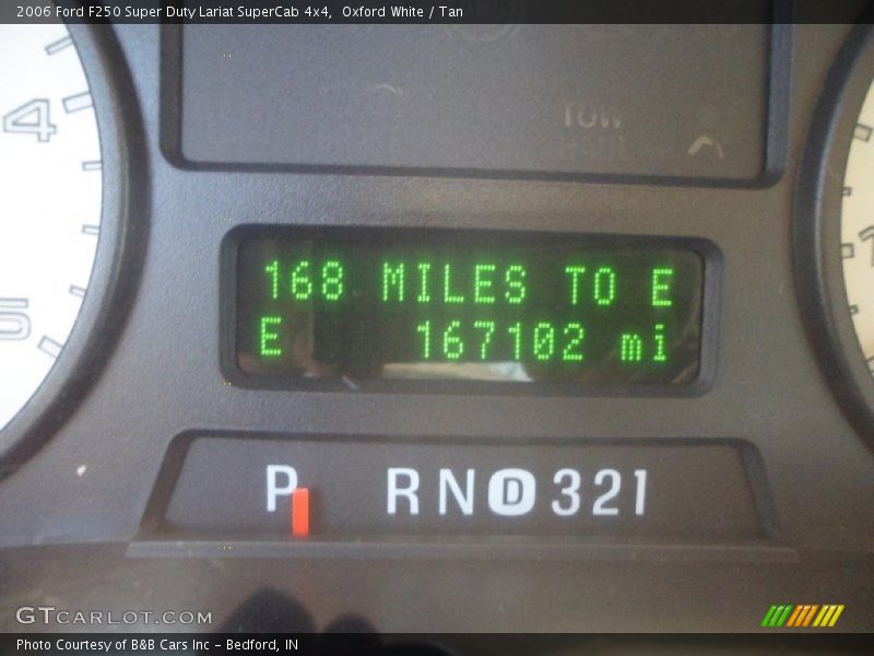 Oxford White / Tan 2006 Ford F250 Super Duty Lariat SuperCab 4x4