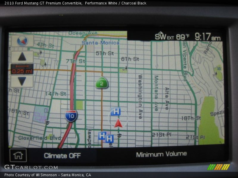 Performance White / Charcoal Black 2010 Ford Mustang GT Premium Convertible
