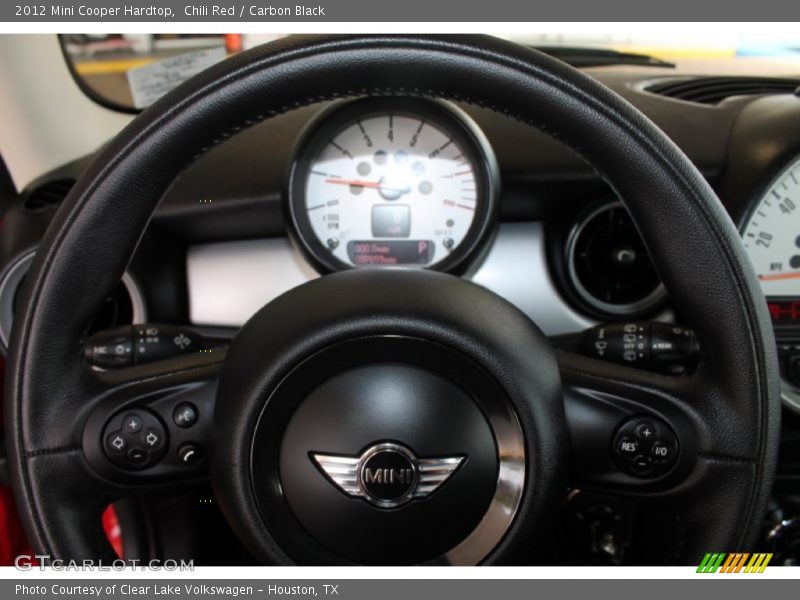 Chili Red / Carbon Black 2012 Mini Cooper Hardtop