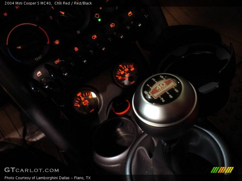 Chili Red / Red/Black 2004 Mini Cooper S MC40
