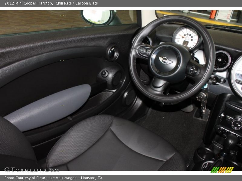Chili Red / Carbon Black 2012 Mini Cooper Hardtop