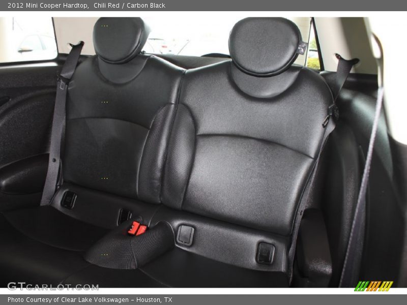 Chili Red / Carbon Black 2012 Mini Cooper Hardtop