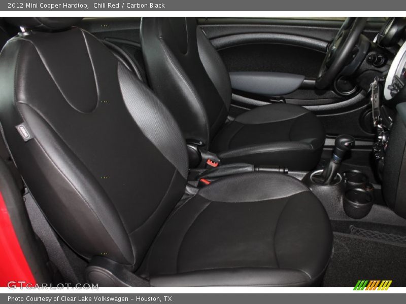 Chili Red / Carbon Black 2012 Mini Cooper Hardtop