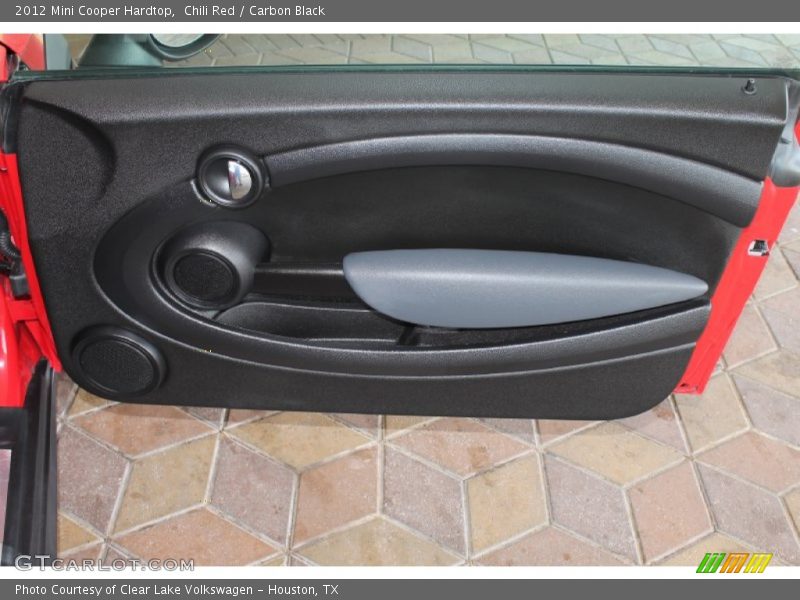 Chili Red / Carbon Black 2012 Mini Cooper Hardtop