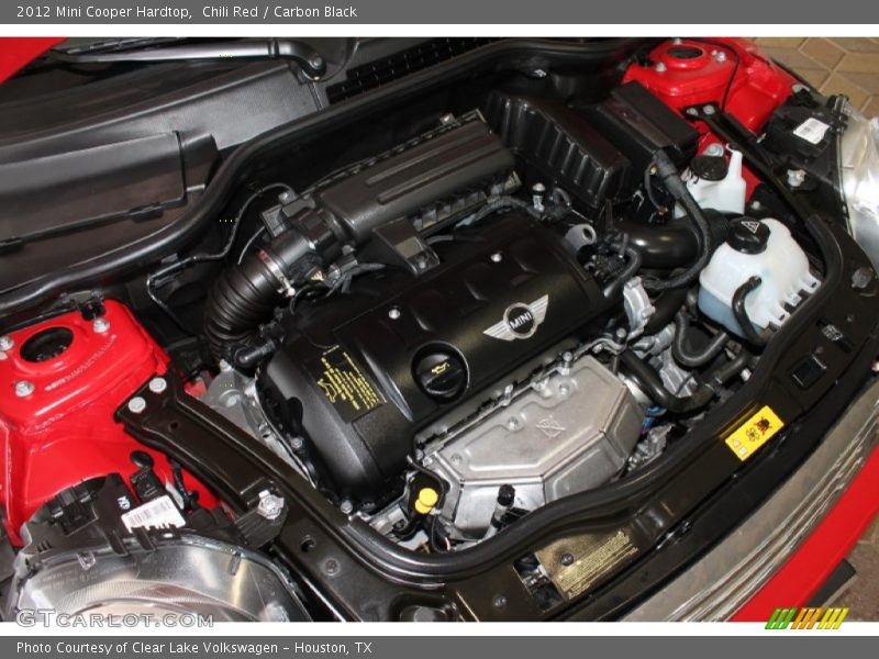 Chili Red / Carbon Black 2012 Mini Cooper Hardtop