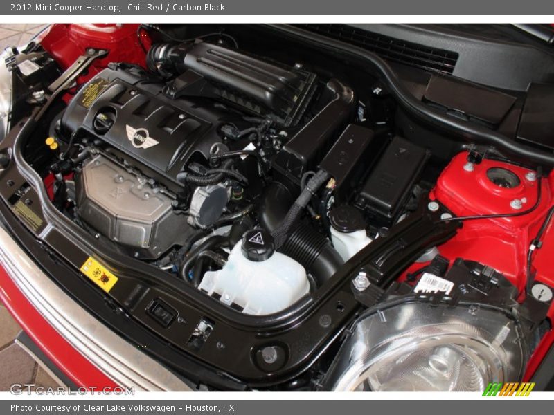 Chili Red / Carbon Black 2012 Mini Cooper Hardtop