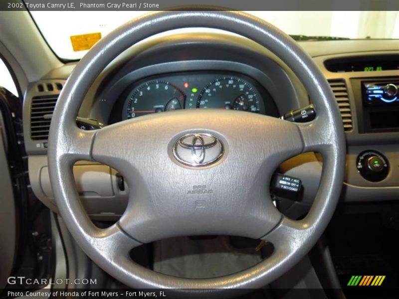 Phantom Gray Pearl / Stone 2002 Toyota Camry LE
