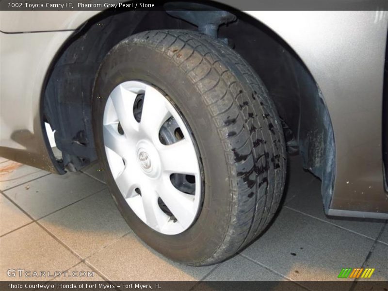 Phantom Gray Pearl / Stone 2002 Toyota Camry LE