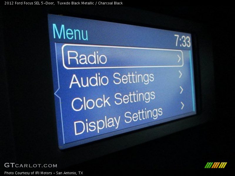 Tuxedo Black Metallic / Charcoal Black 2012 Ford Focus SEL 5-Door