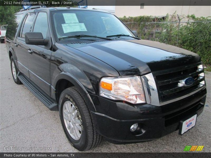 Black / Stone 2012 Ford Expedition EL XLT