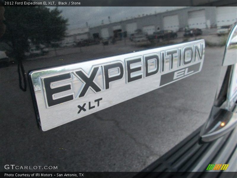 Black / Stone 2012 Ford Expedition EL XLT