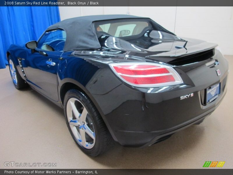 Black Onyx / Black 2008 Saturn Sky Red Line Roadster