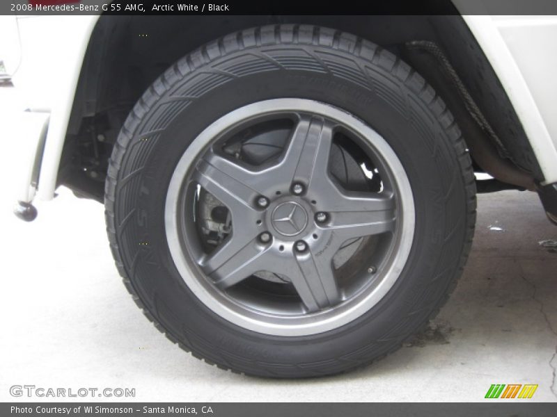 Arctic White / Black 2008 Mercedes-Benz G 55 AMG