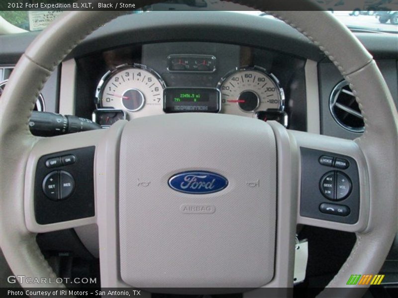 Black / Stone 2012 Ford Expedition EL XLT