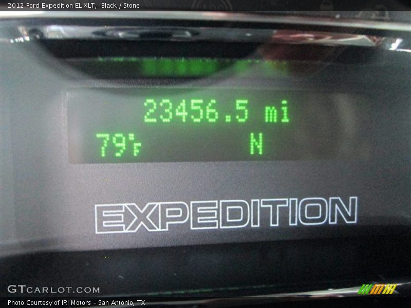 Black / Stone 2012 Ford Expedition EL XLT