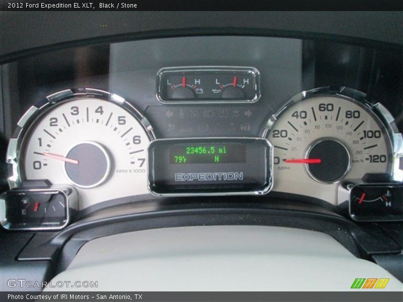Black / Stone 2012 Ford Expedition EL XLT