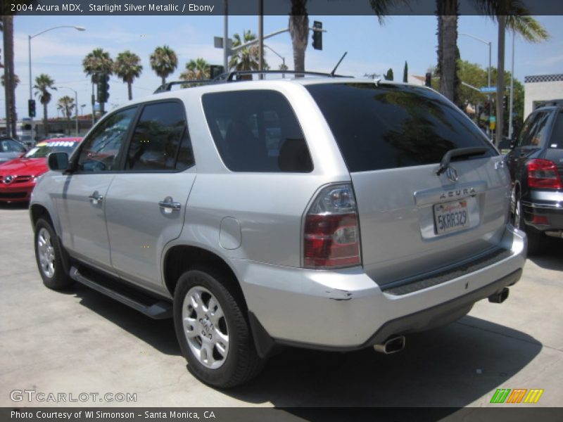 Starlight Silver Metallic / Ebony 2004 Acura MDX
