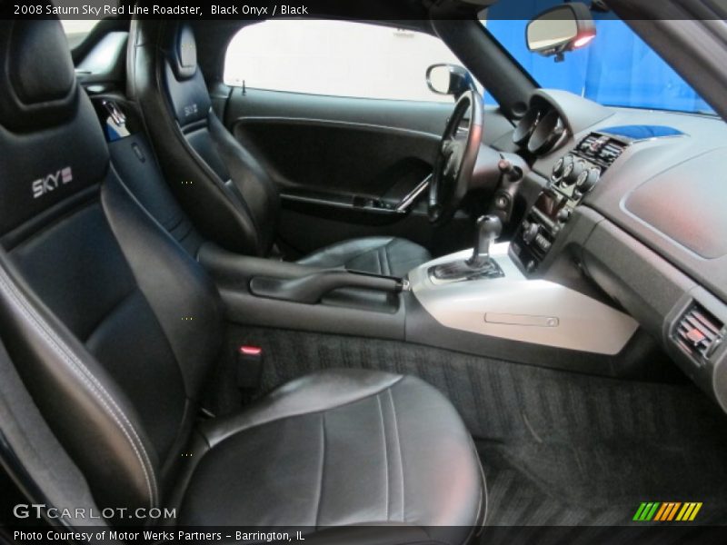 Black Onyx / Black 2008 Saturn Sky Red Line Roadster