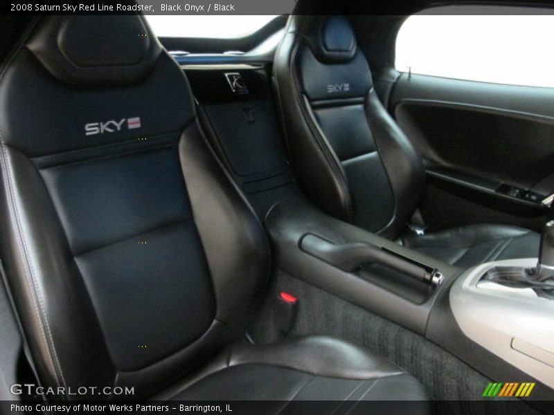 Black Onyx / Black 2008 Saturn Sky Red Line Roadster