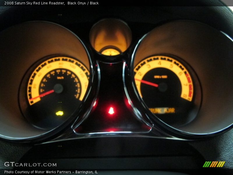 Black Onyx / Black 2008 Saturn Sky Red Line Roadster
