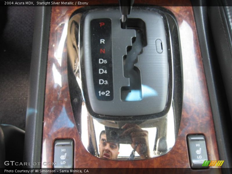 Starlight Silver Metallic / Ebony 2004 Acura MDX