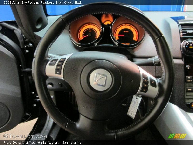 Black Onyx / Black 2008 Saturn Sky Red Line Roadster