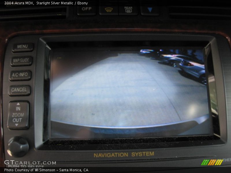Starlight Silver Metallic / Ebony 2004 Acura MDX