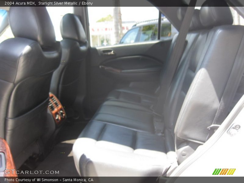 Starlight Silver Metallic / Ebony 2004 Acura MDX