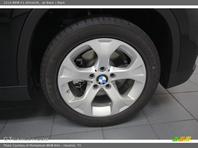Jet Black / Black 2014 BMW X1 sDrive28i