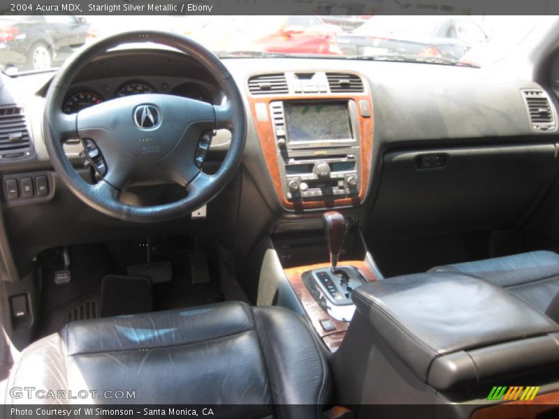 Starlight Silver Metallic / Ebony 2004 Acura MDX