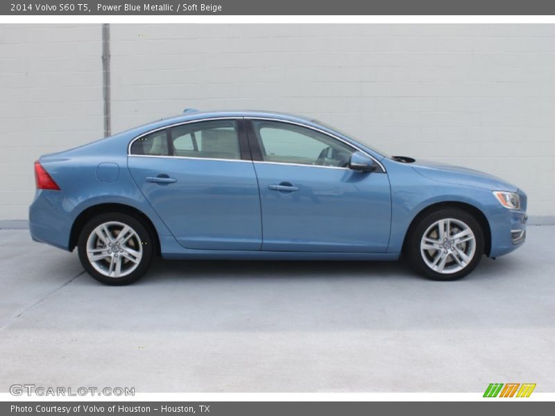  2014 S60 T5 Power Blue Metallic