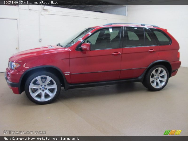  2005 X5 4.8is Imola Red