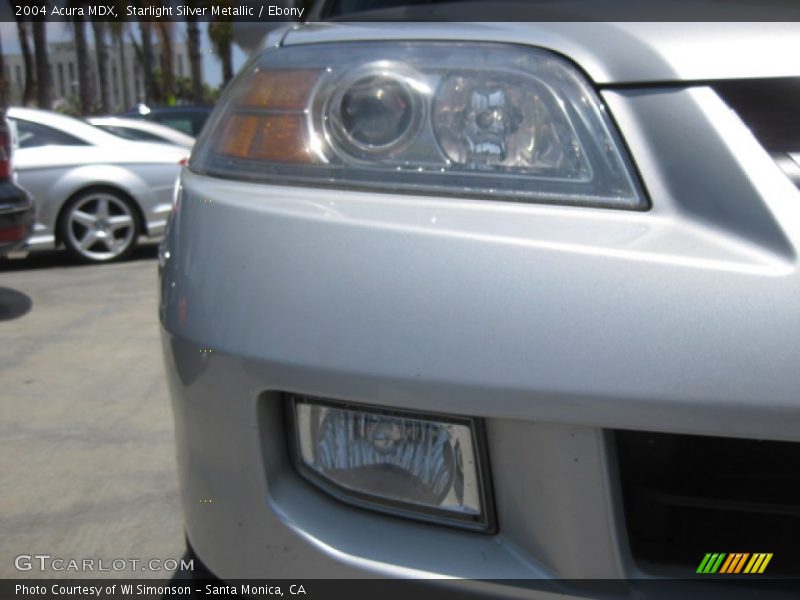 Starlight Silver Metallic / Ebony 2004 Acura MDX