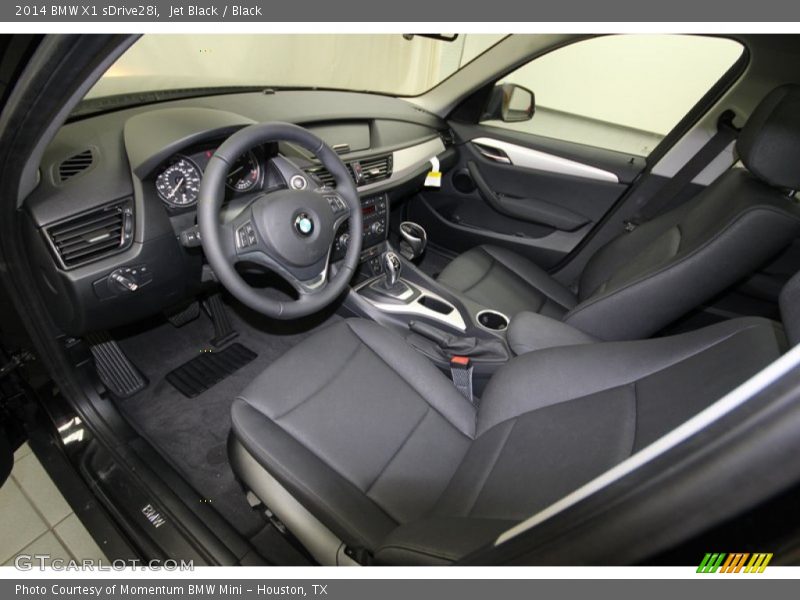Jet Black / Black 2014 BMW X1 sDrive28i