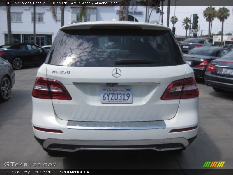 Arctic White / Almond Beige 2013 Mercedes-Benz ML 350 4Matic