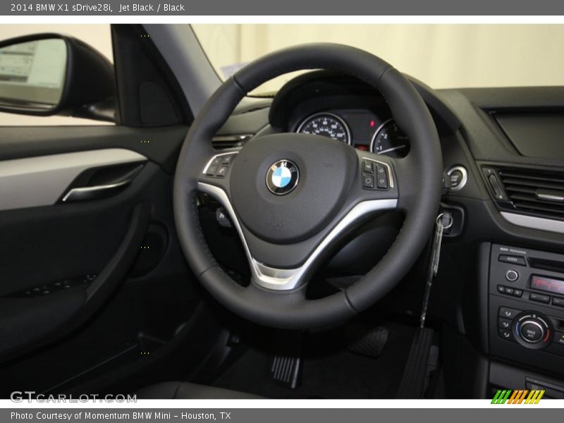 Jet Black / Black 2014 BMW X1 sDrive28i