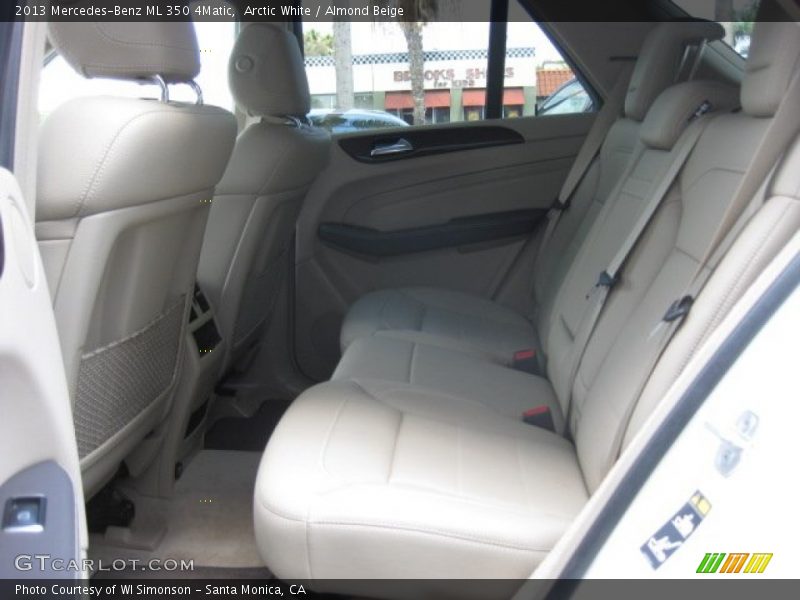 Arctic White / Almond Beige 2013 Mercedes-Benz ML 350 4Matic