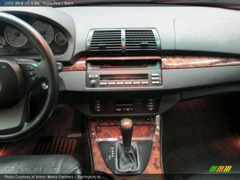 Imola Red / Black 2005 BMW X5 4.8is