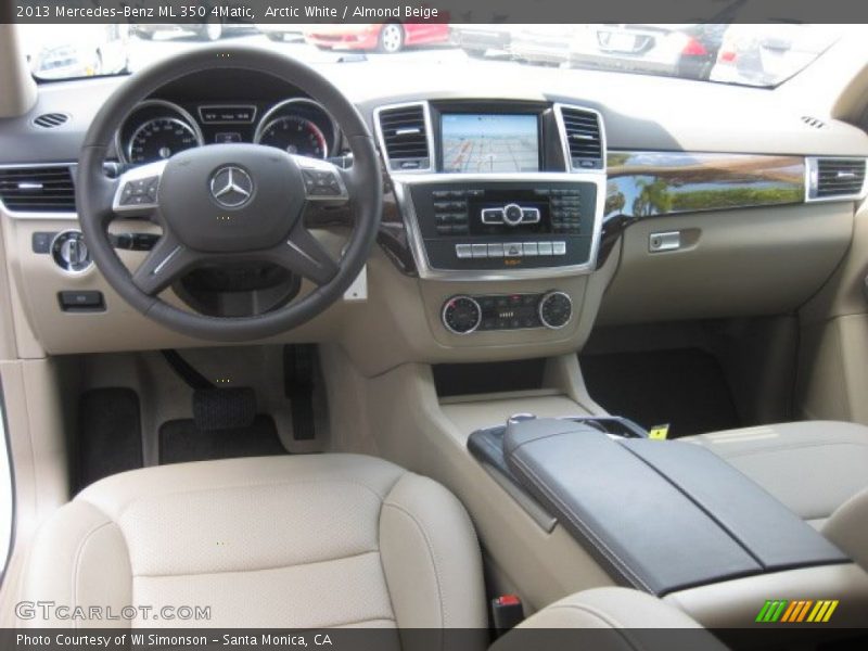 Arctic White / Almond Beige 2013 Mercedes-Benz ML 350 4Matic