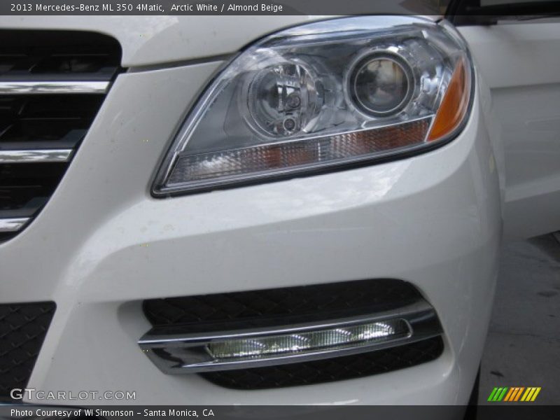 Arctic White / Almond Beige 2013 Mercedes-Benz ML 350 4Matic