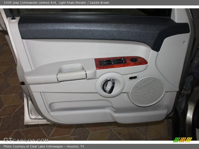 Light Khaki Metallic / Saddle Brown 2006 Jeep Commander Limited 4x4