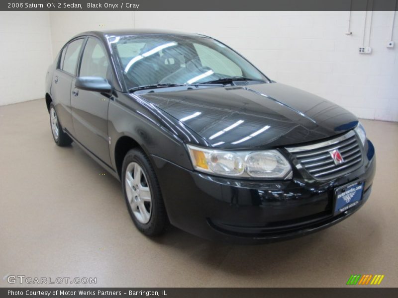 Black Onyx / Gray 2006 Saturn ION 2 Sedan