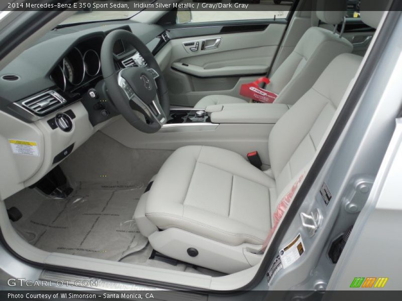  2014 E 350 Sport Sedan Gray/Dark Gray Interior
