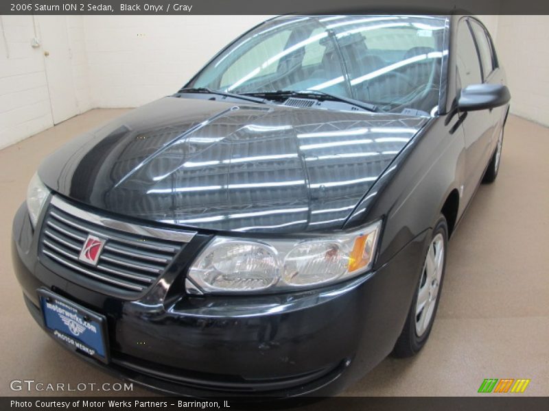 Black Onyx / Gray 2006 Saturn ION 2 Sedan