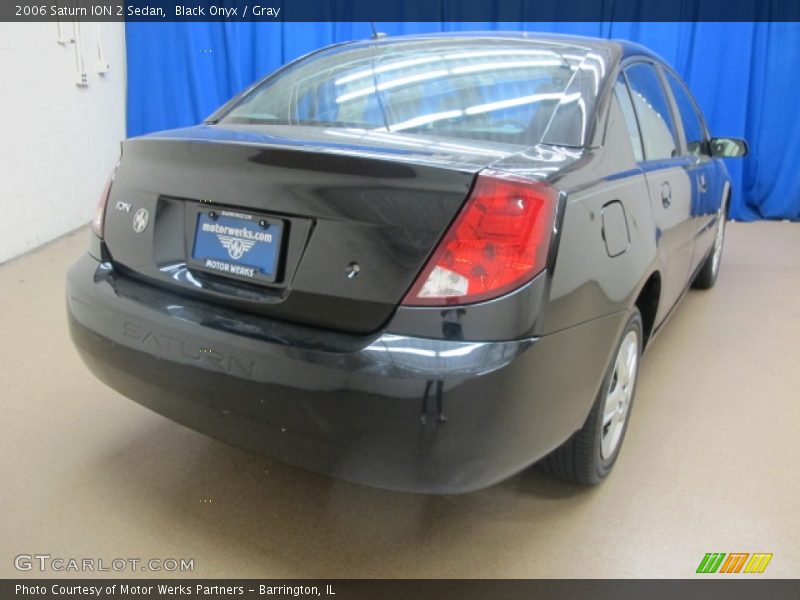 Black Onyx / Gray 2006 Saturn ION 2 Sedan