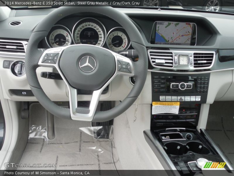 Dashboard of 2014 E 350 Sport Sedan