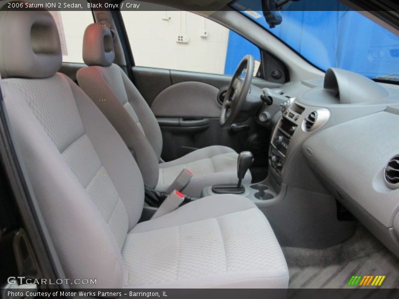 Black Onyx / Gray 2006 Saturn ION 2 Sedan