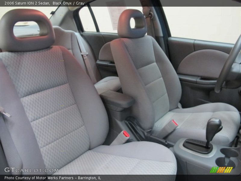 Black Onyx / Gray 2006 Saturn ION 2 Sedan