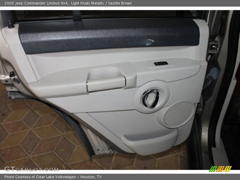 Light Khaki Metallic / Saddle Brown 2006 Jeep Commander Limited 4x4