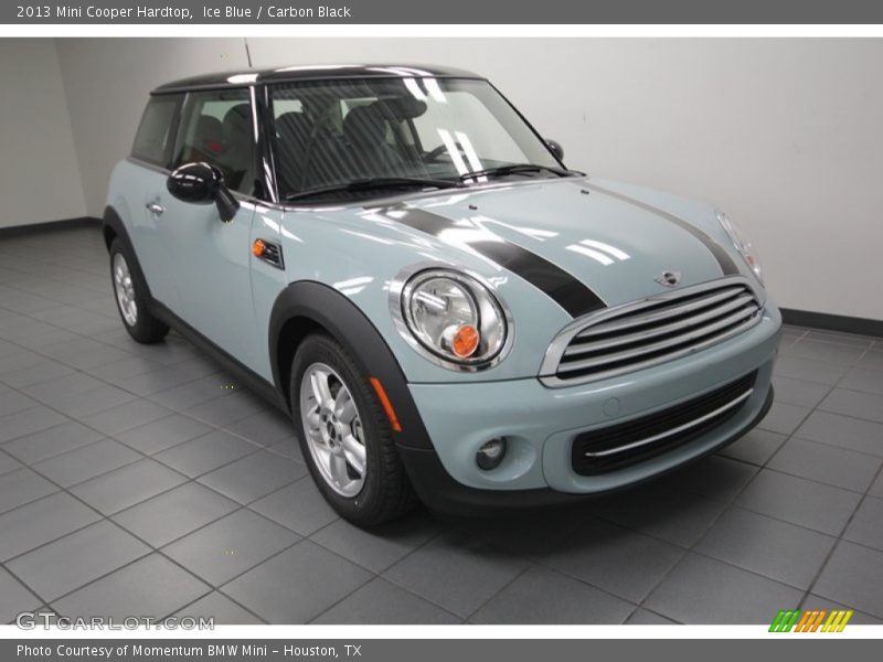 Ice Blue / Carbon Black 2013 Mini Cooper Hardtop